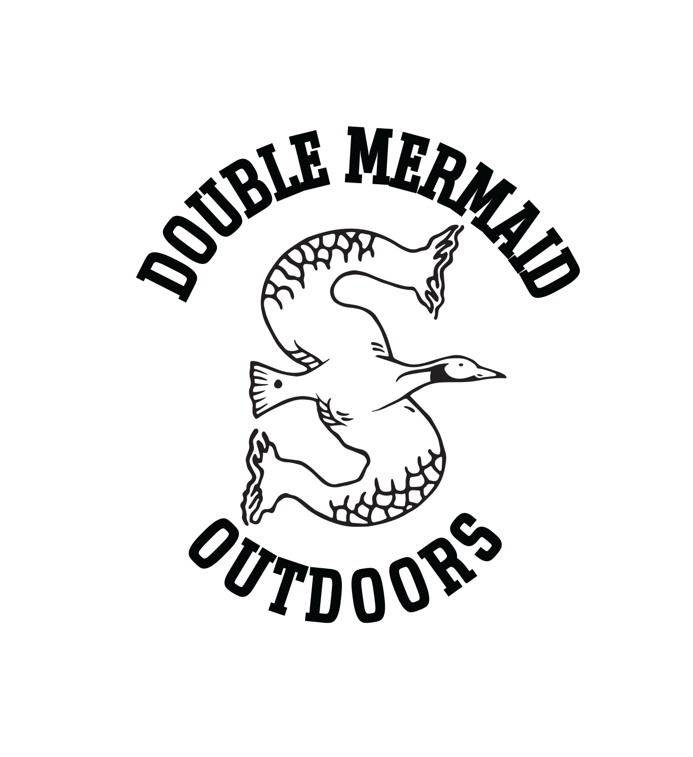 Double Mermaid Outdoors logo