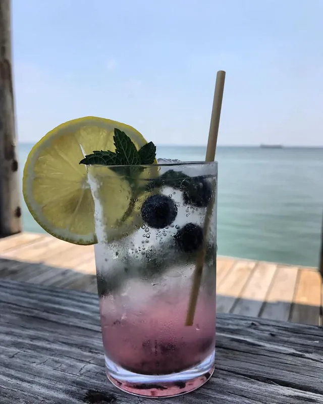 Driftwood Mojito at Driftwood Landing