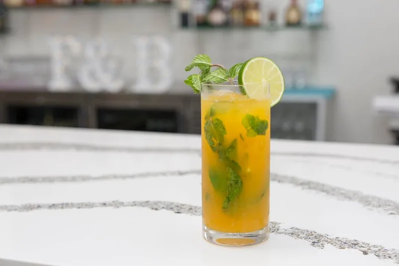 Passion Fruit Mojito at F&B South Padre Island