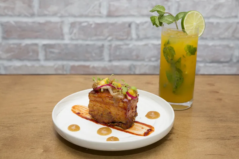 Pork Belly at F&B South Padre Island