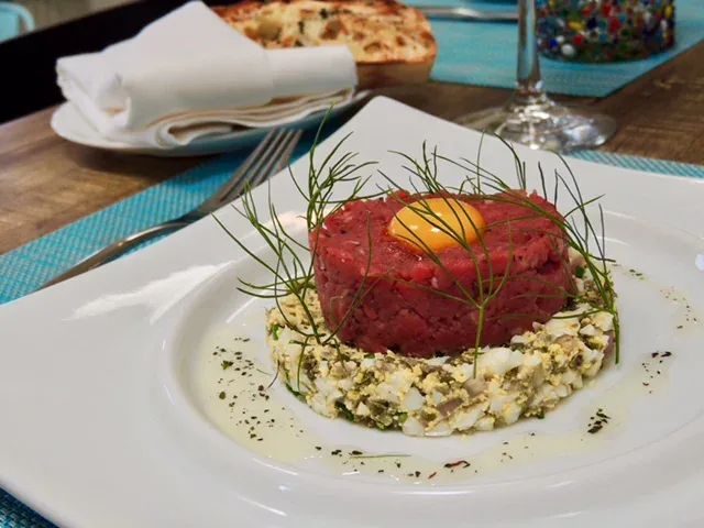 Steak Tartare at F&B South Padre Island