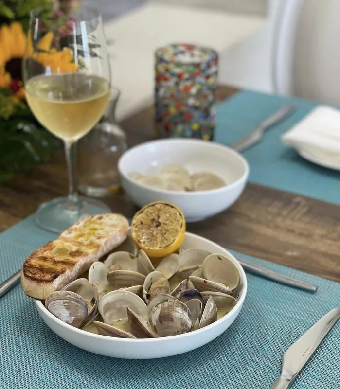 Steamed Clams at F&B South Padre Island