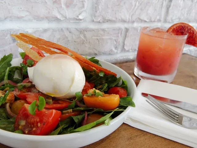 Tomato & Burrata at F&B South Padre Island