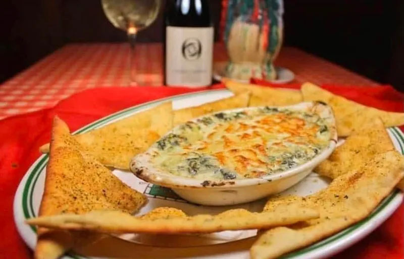 Artichoke Spinach Dip at Gabriella's