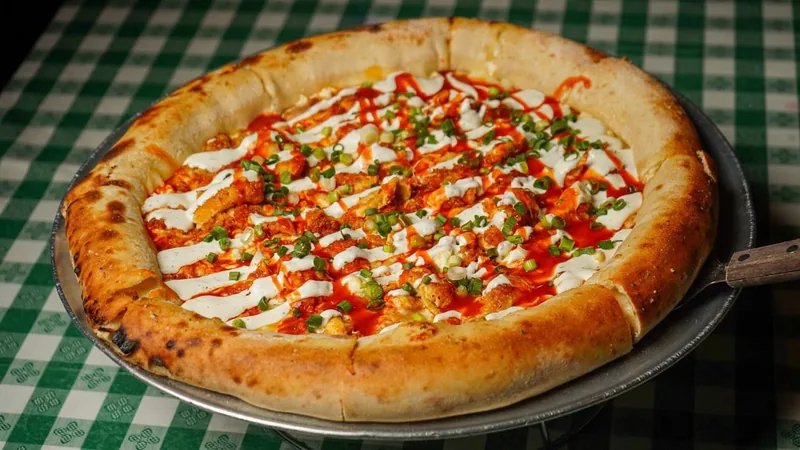 Buffalo Chicken Pizza at Gabriella's