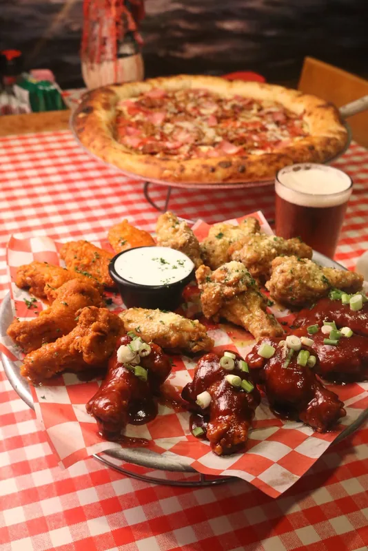 Colossal Texas Size Wings at Gabriella's