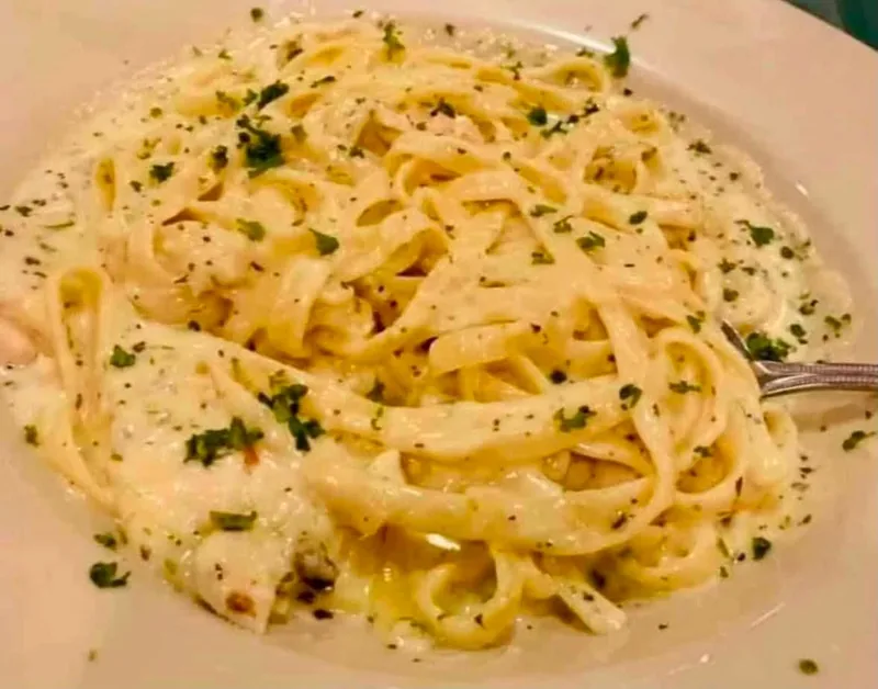 Fettuccine Alfredo at Gabriella's