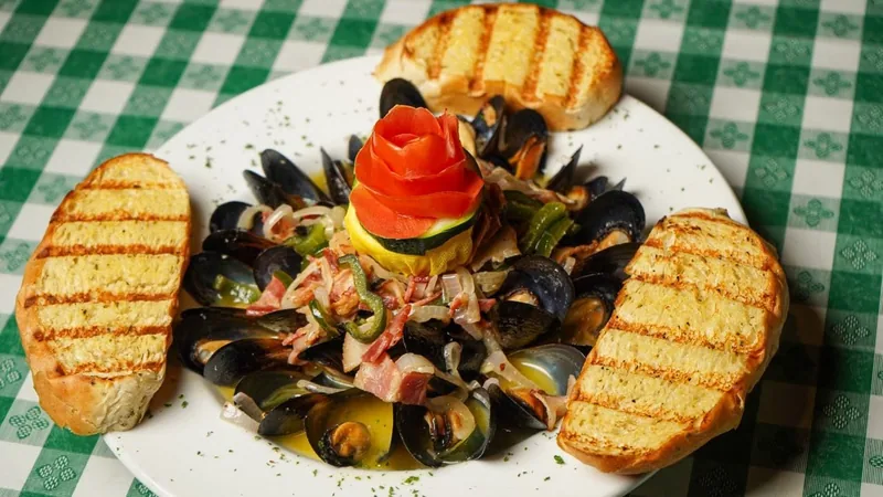 Mussels Italiano at Gabriella's