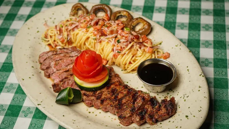 Steak Alla Primavere at Gabriella's