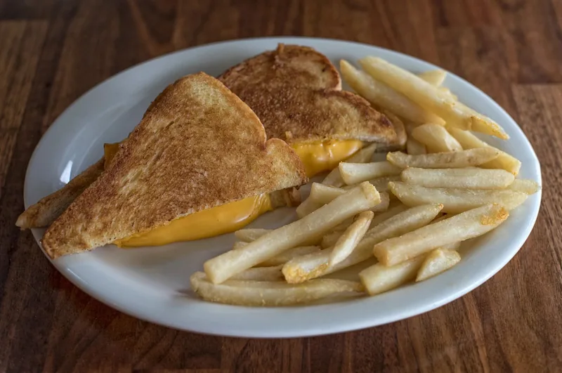 Grilled Cheese Sandwich (kids' menu) at Grapevine Cafe