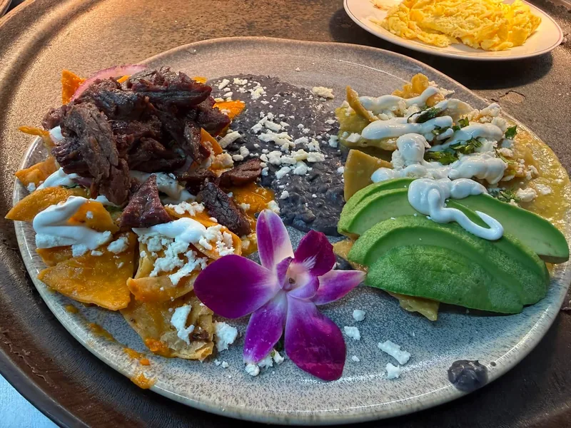 Chilaquiles Divorciados at Josephine's Kitchen