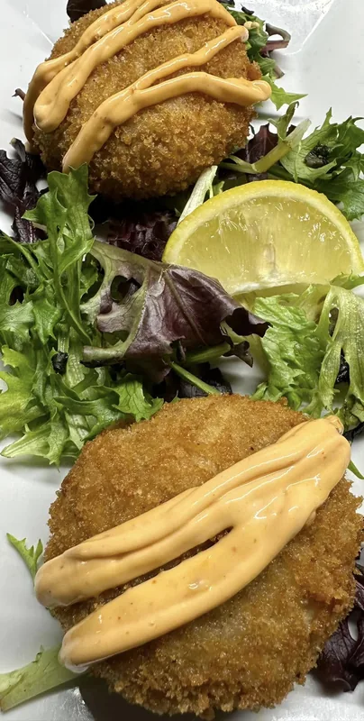 Crab Cakes at Liam's