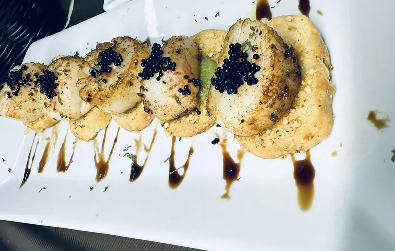 Seared Scallops at Liam's