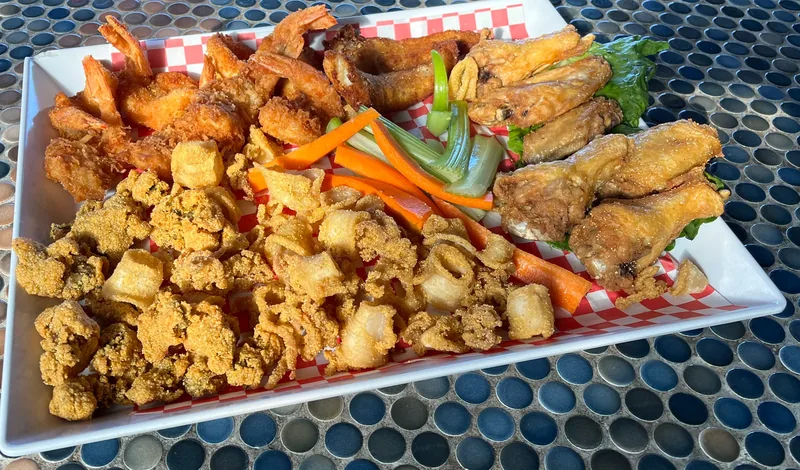 Appetizer Sampler at Lobo Del Mar Cafe