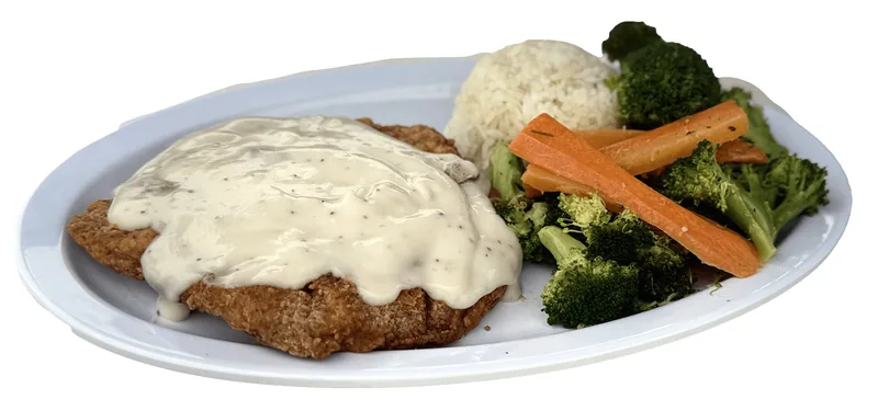 Chicken Fried Steak at Lobo Del Mar Cafe