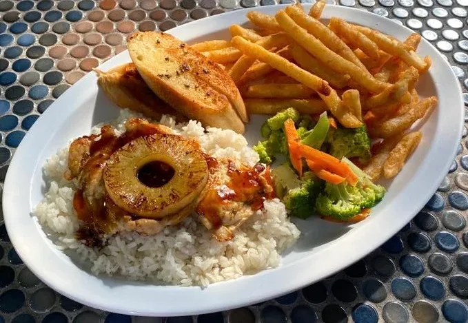 Chicken Teriyaki at Lobo Del Mar Cafe