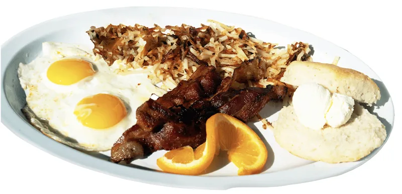 Country Breakfast at Lobo Del Mar Cafe
