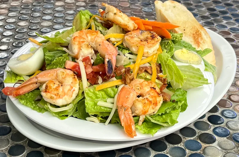 Lobo Salad at Lobo Del Mar Cafe