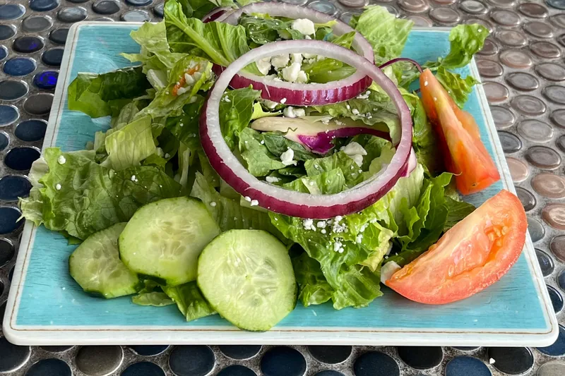 Side Salad at Lobo Del Mar Cafe