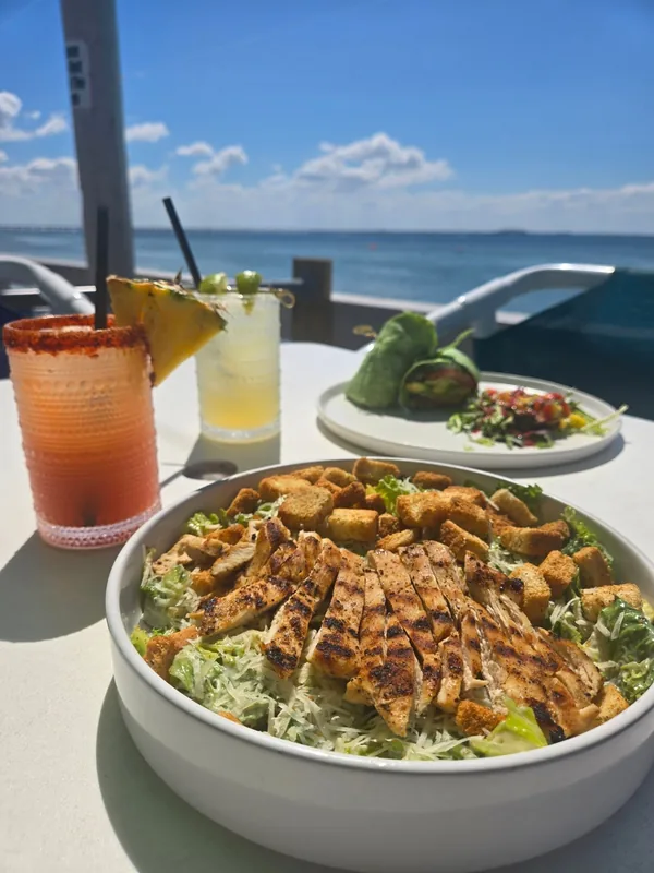 Caesar Salad at Louie's Backyard