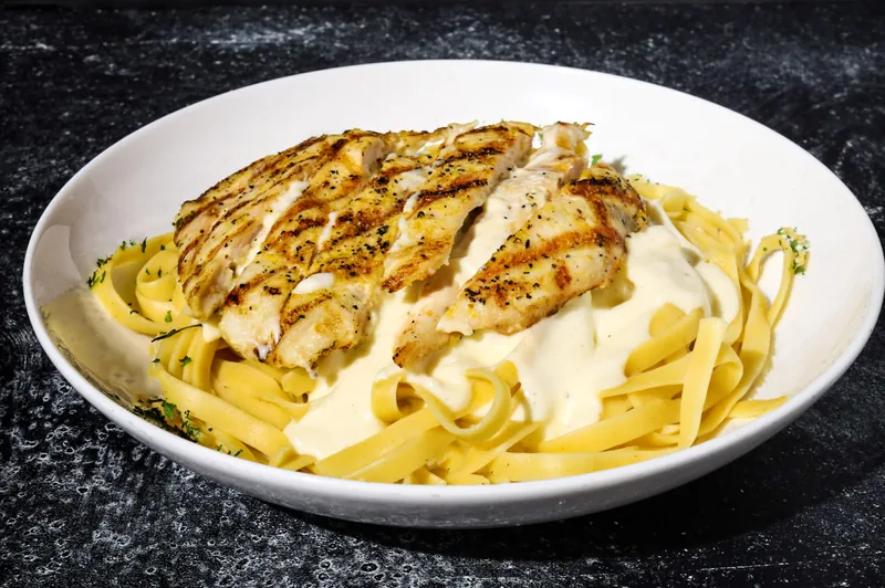 Chicken Alfredo at Sea Ranch Restaurant