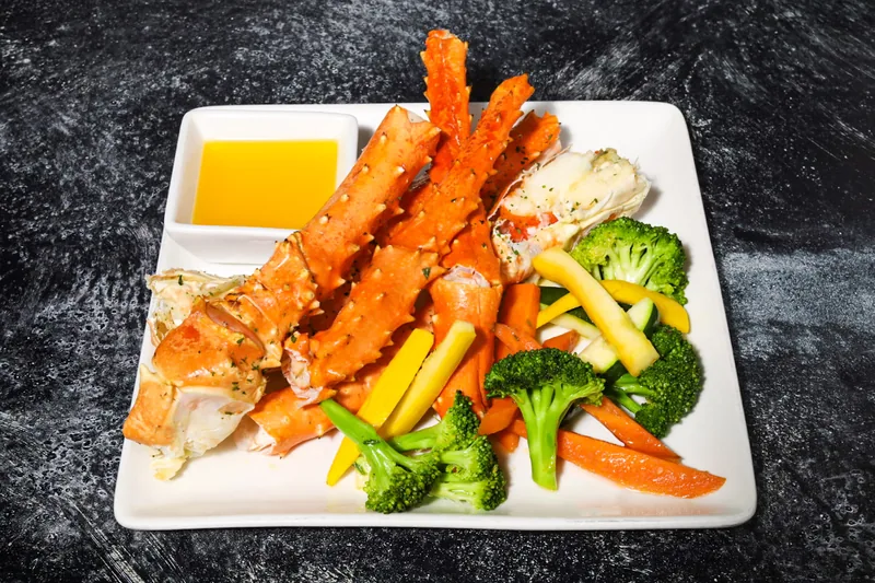 King Crab Legs at Sea Ranch Restaurant