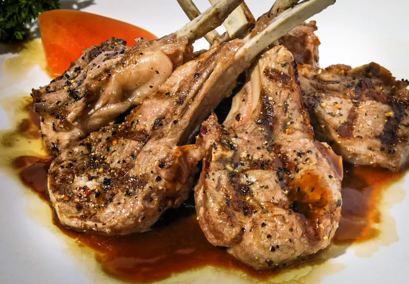 Lamb Chops at Sea Ranch Restaurant