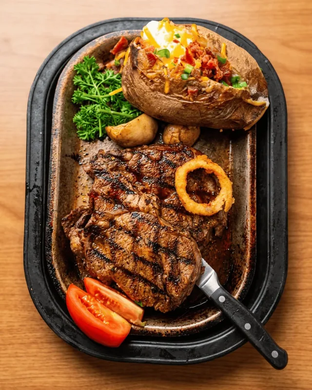 Our Special Cut 14 Oz Rib-Eye at Sea Ranch Restaurant