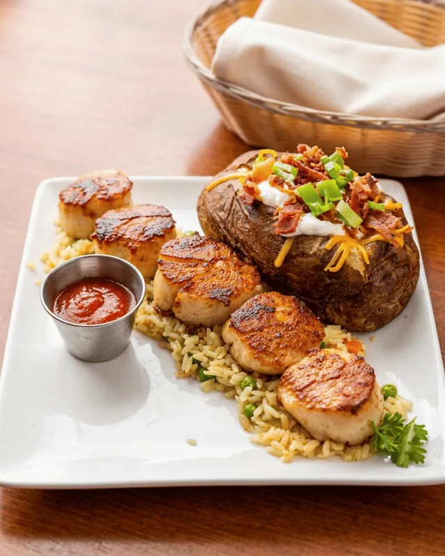 Sea Ranch Scallops at Sea Ranch Restaurant