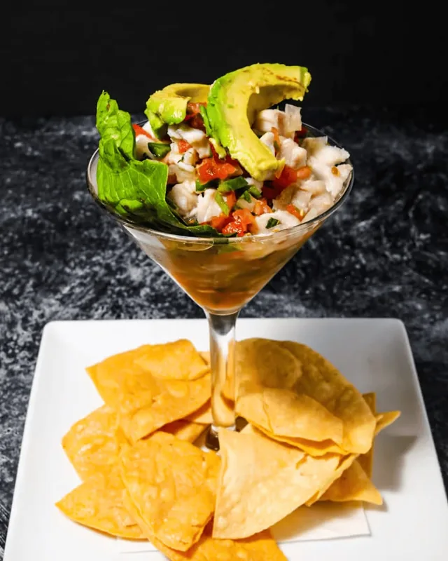 Snapper Ceviche at Sea Ranch Restaurant