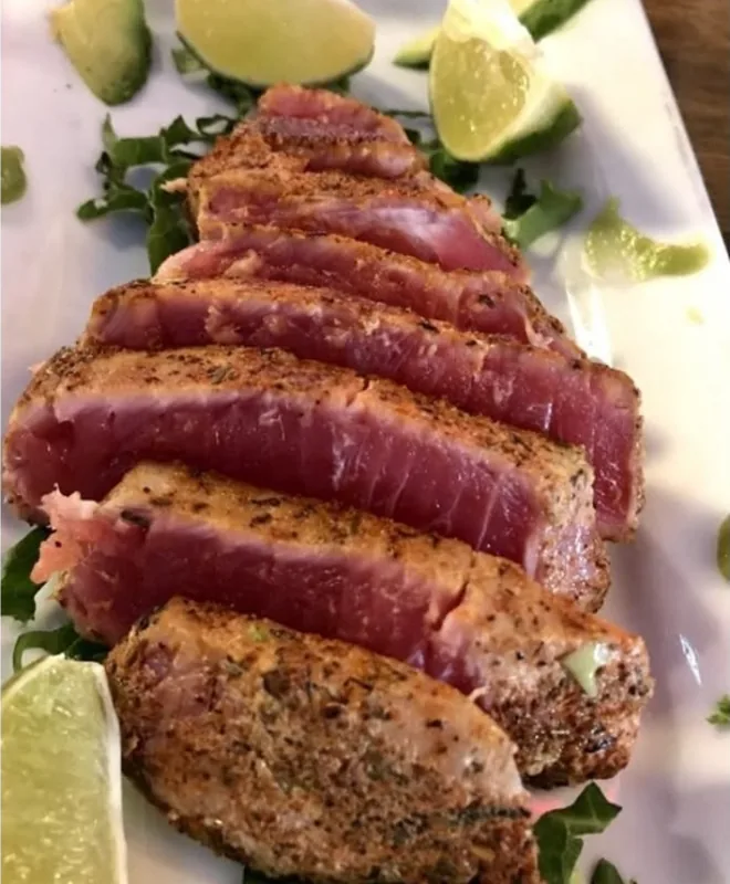 Ahi Tuna at Tom & Jerry's