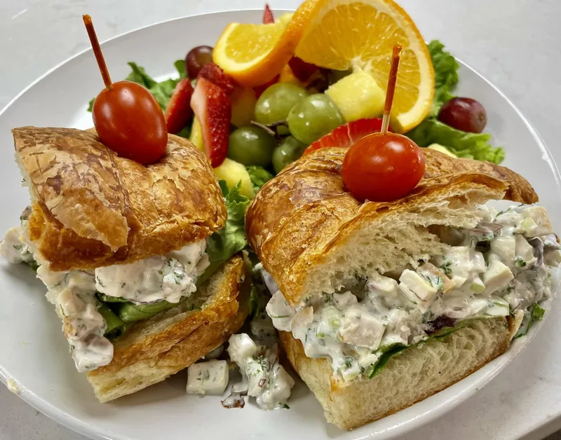 Naty's Chicken Salad Sandwich at Yummies Bistro
