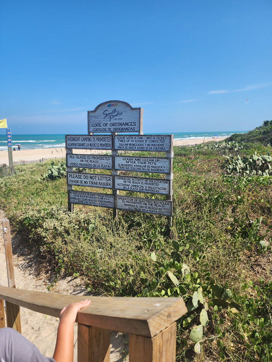 The rules entering Sunset Beach Access #24